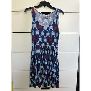Her Universe Star Wars R2-D2 Tank Dress Size XS ThinkGeek Excl FAIR CONDITION